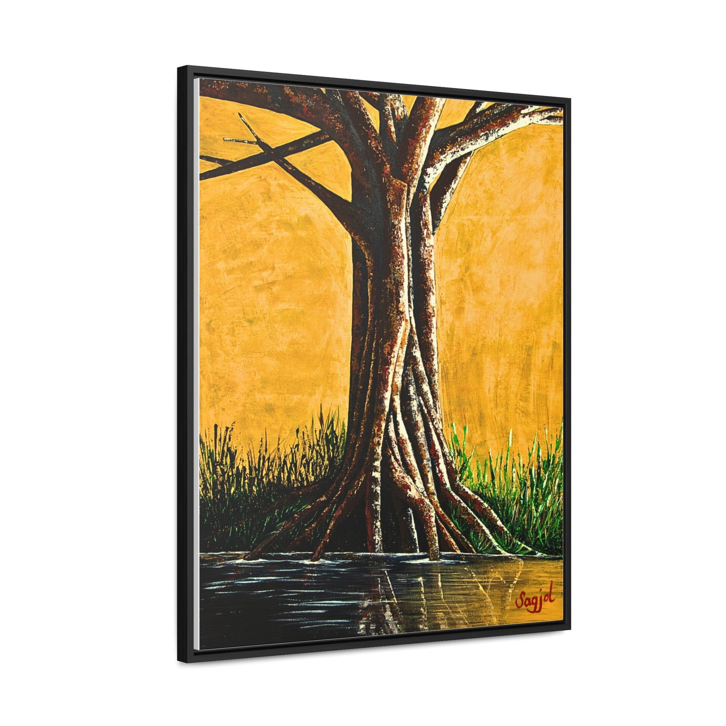 Framed Gallery Wraps - Original Art - Framed Canvas - Strength in Vulnerability
