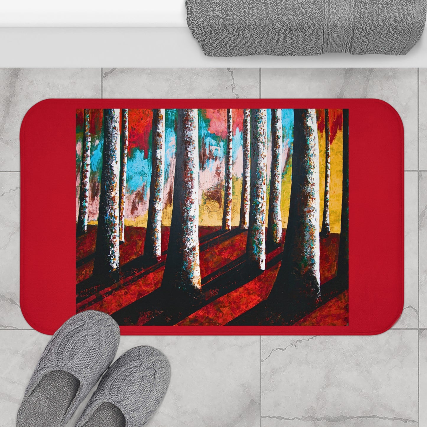 At the End of the Day - Bath Mat - Mat for Bathroom - Shower mat