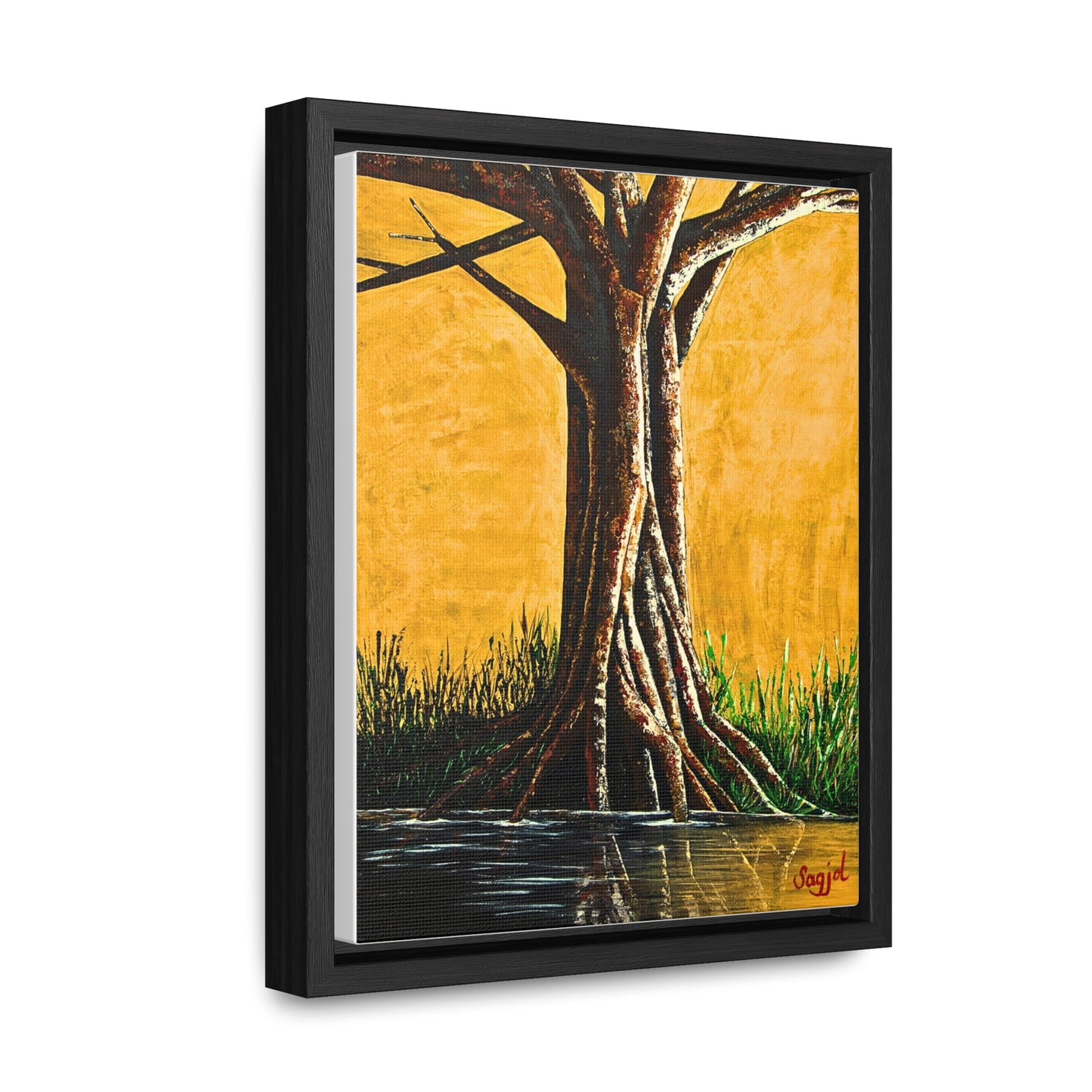 Framed Gallery Wraps - Original Art - Framed Canvas - Strength in Vulnerability