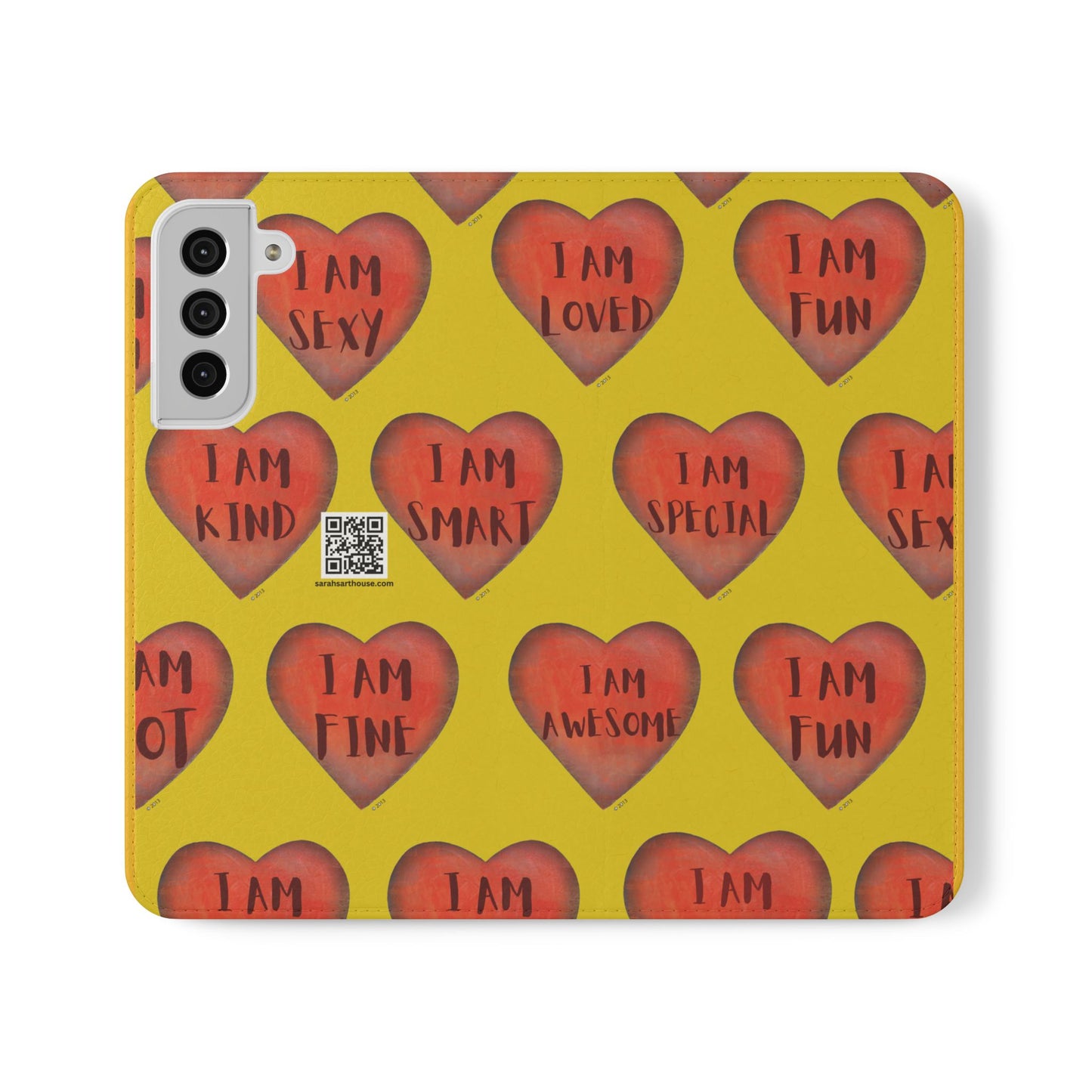 Phone Flip Cases - Wallet Phone case - flip phone case - Heart Phone case - Love Gift - iphone wallet - Samsung Wallet