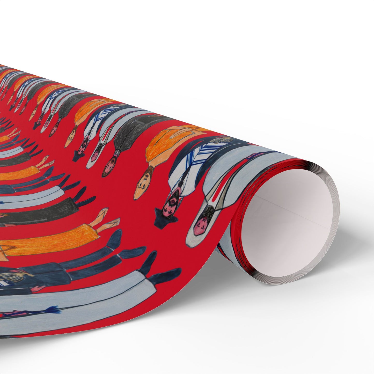 Religious Men Wrapping Paper - Holiday wrapping Paper - Wrapping paper for gifts - Original Art wrapping paper