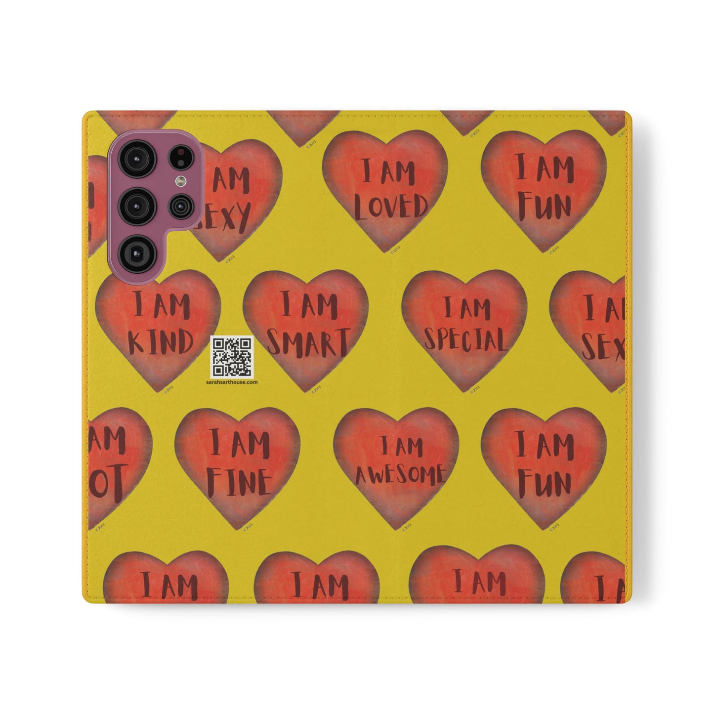 Phone Flip Cases - Wallet Phone case - flip phone case - Heart Phone case - Love Gift - iphone wallet - Samsung Wallet