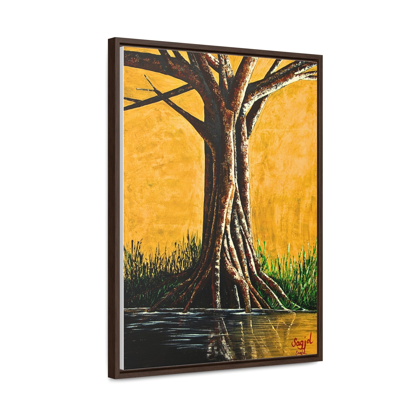 Framed Gallery Wraps - Original Art - Framed Canvas - Strength in Vulnerability