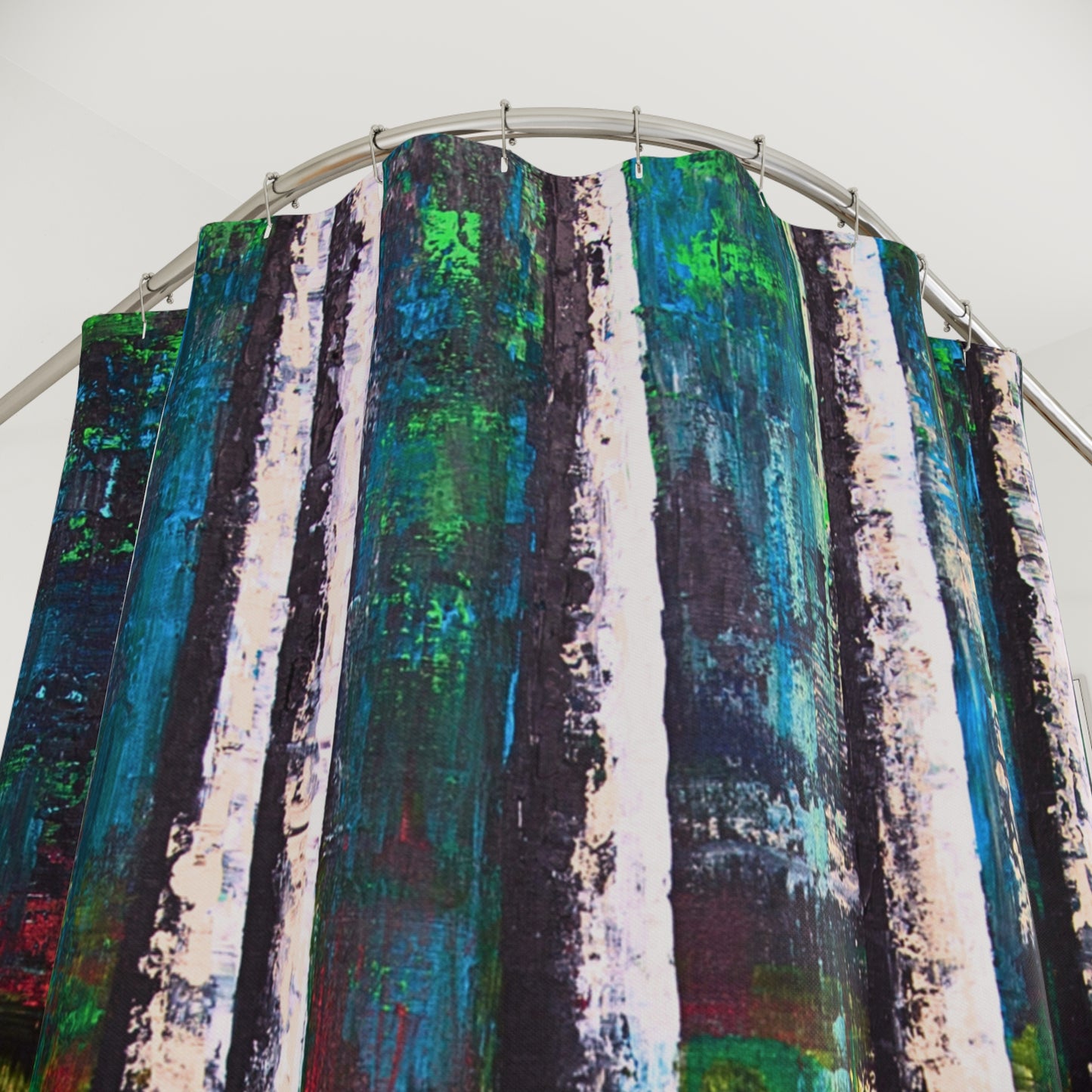 Shower Curtain - Reflections - Curtain for Bath tub