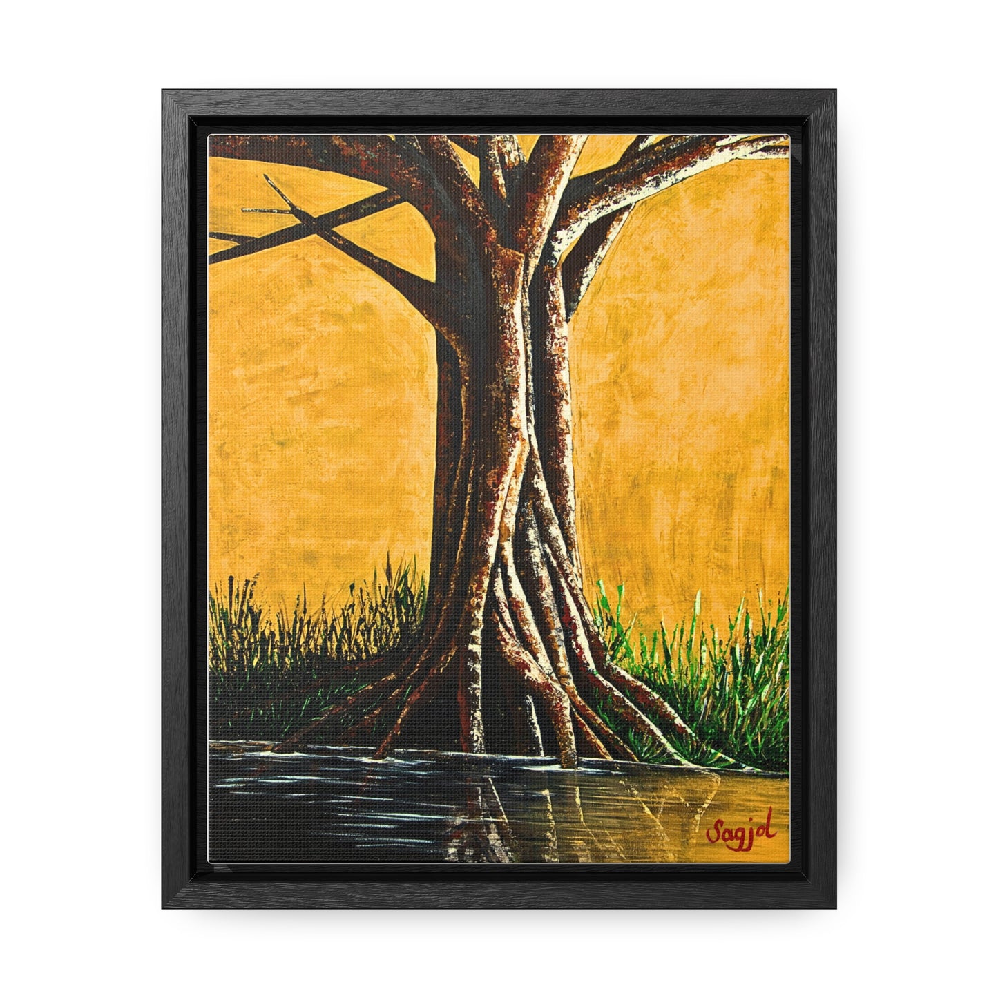 Framed Gallery Wraps - Original Art - Framed Canvas - Strength in Vulnerability