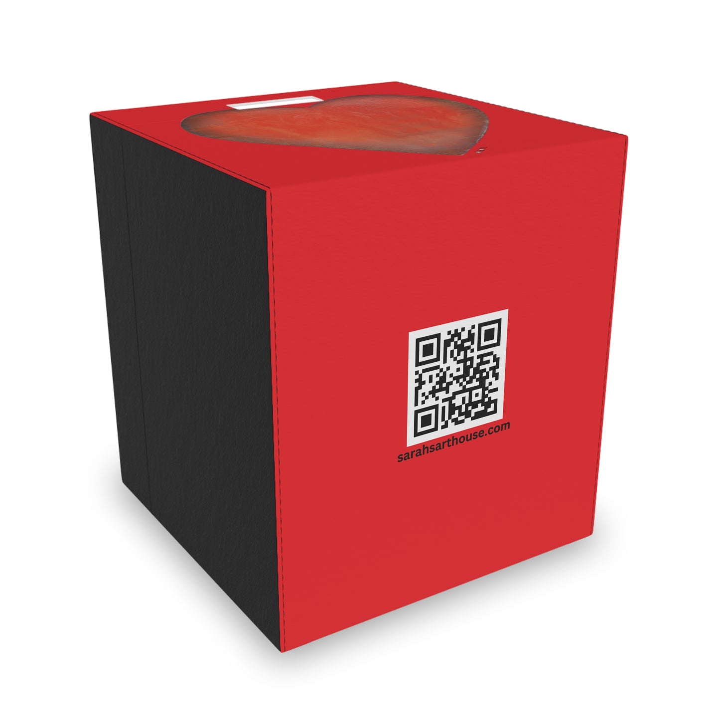 Red Heart - Felt Storage Box -Valentine Decor