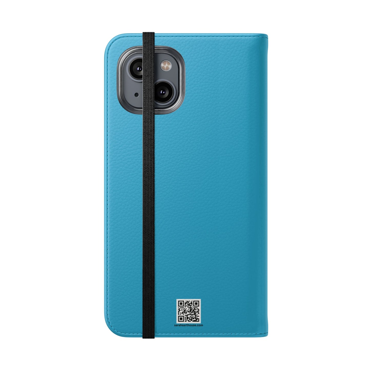 Phone Case - Flip style phone case - Wallet phone Case - Original Art phone case - Lady in Blue Art