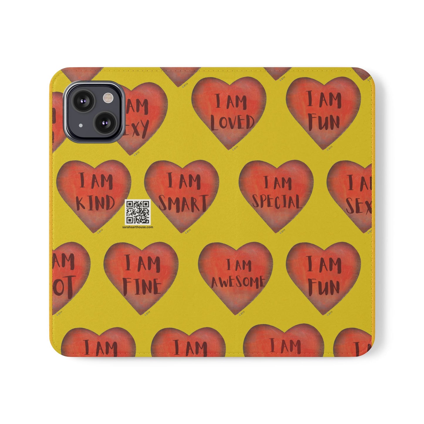 Phone Flip Cases - Wallet Phone case - flip phone case - Heart Phone case - Love Gift - iphone wallet - Samsung Wallet