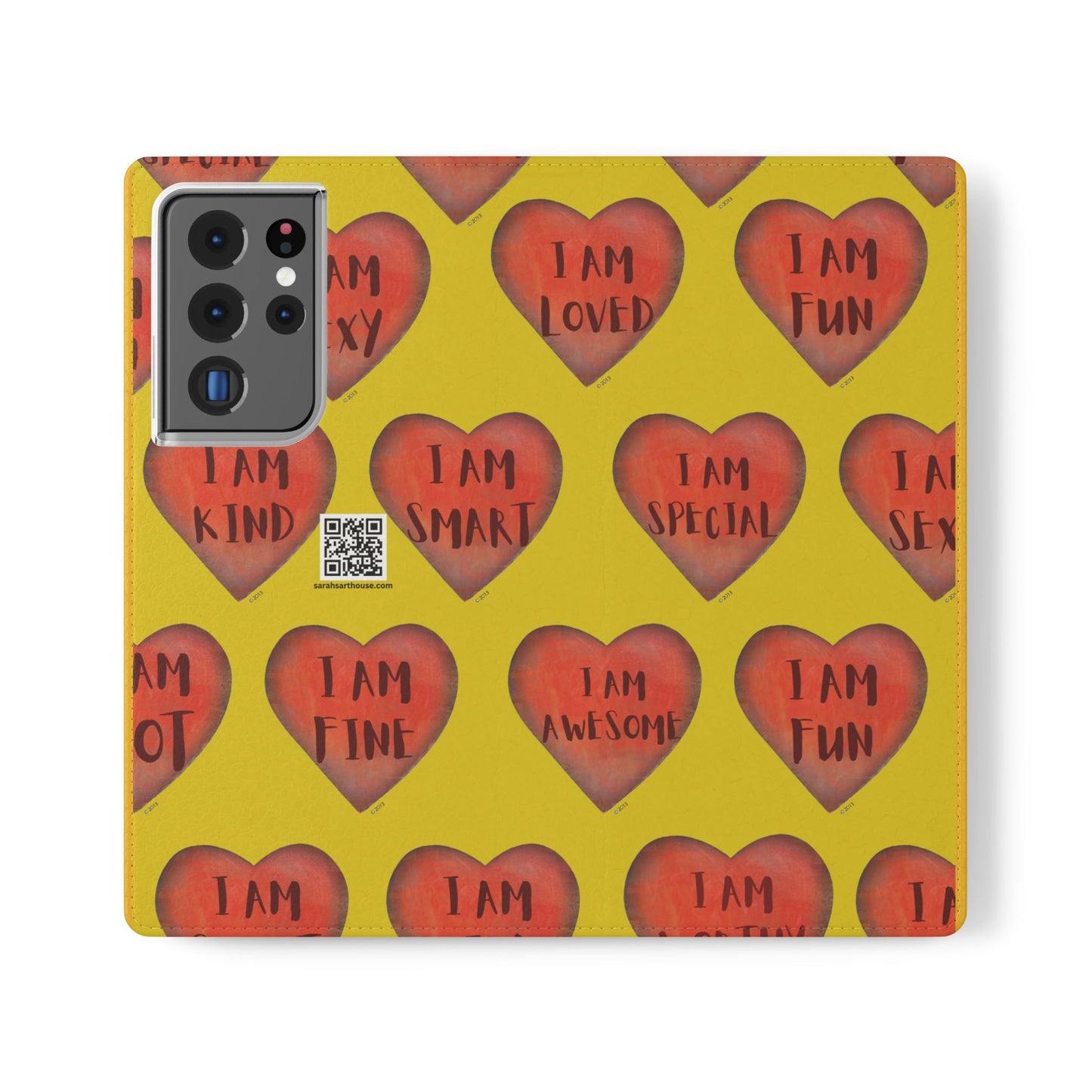 Phone Flip Cases - Wallet Phone case - flip phone case - Heart Phone case - Love Gift - iphone wallet - Samsung Wallet