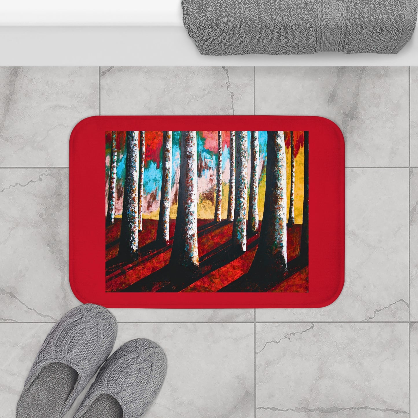 At the End of the Day - Bath Mat - Mat for Bathroom - Shower mat