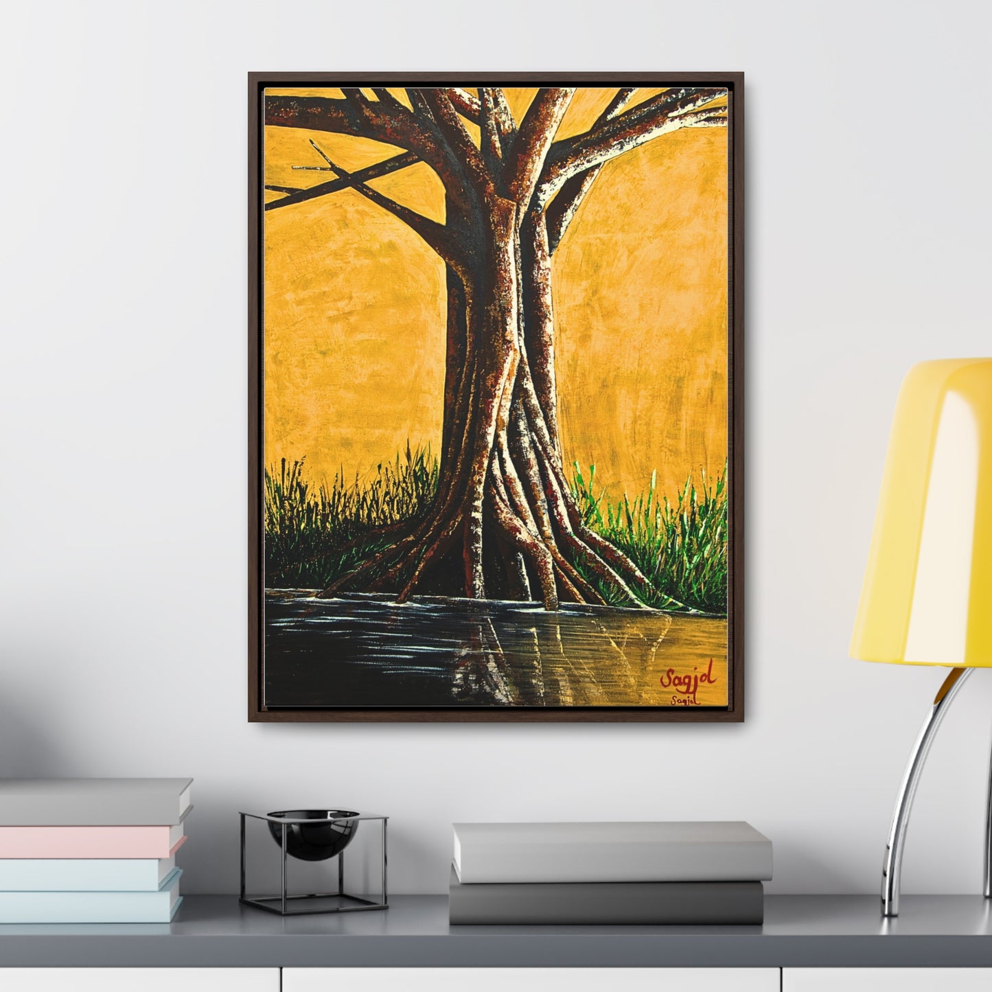 Framed Gallery Wraps - Original Art - Framed Canvas - Strength in Vulnerability