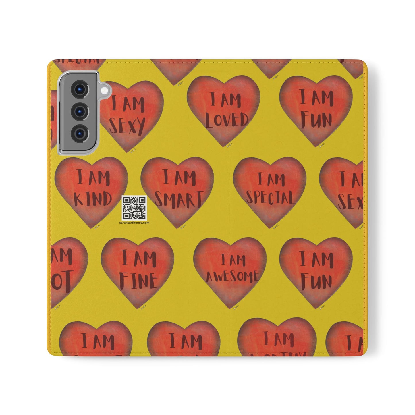 Phone Flip Cases - Wallet Phone case - flip phone case - Heart Phone case - Love Gift - iphone wallet - Samsung Wallet
