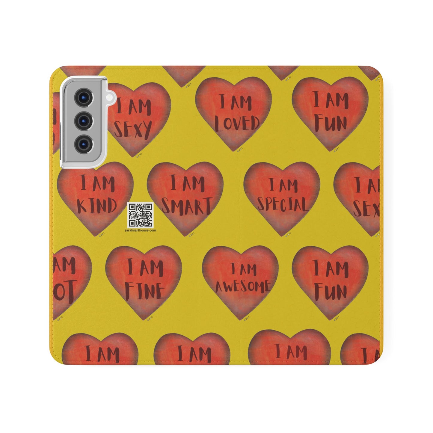 Phone Flip Cases - Wallet Phone case - flip phone case - Heart Phone case - Love Gift - iphone wallet - Samsung Wallet