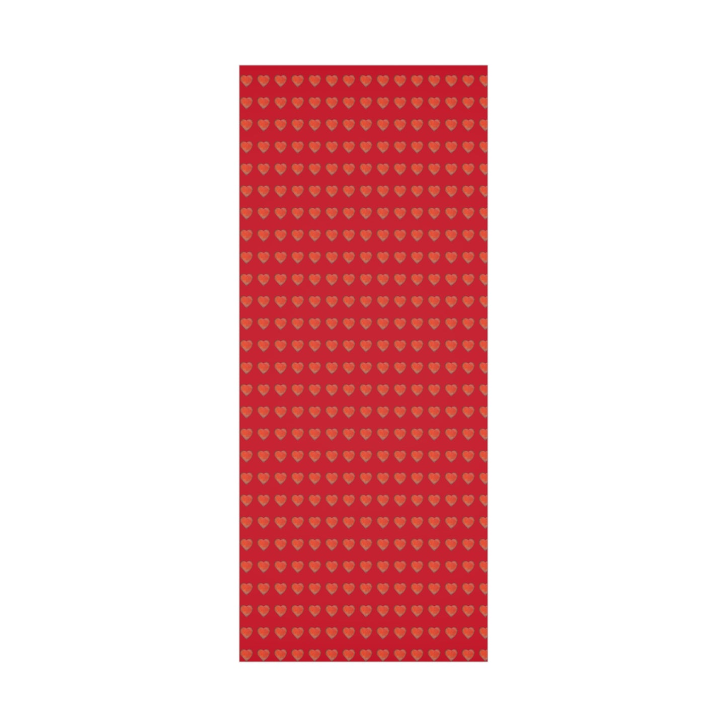 Gift Wrap Papers - "Valentine" Heart Gift Paper -  Valentine Wrapping Paper