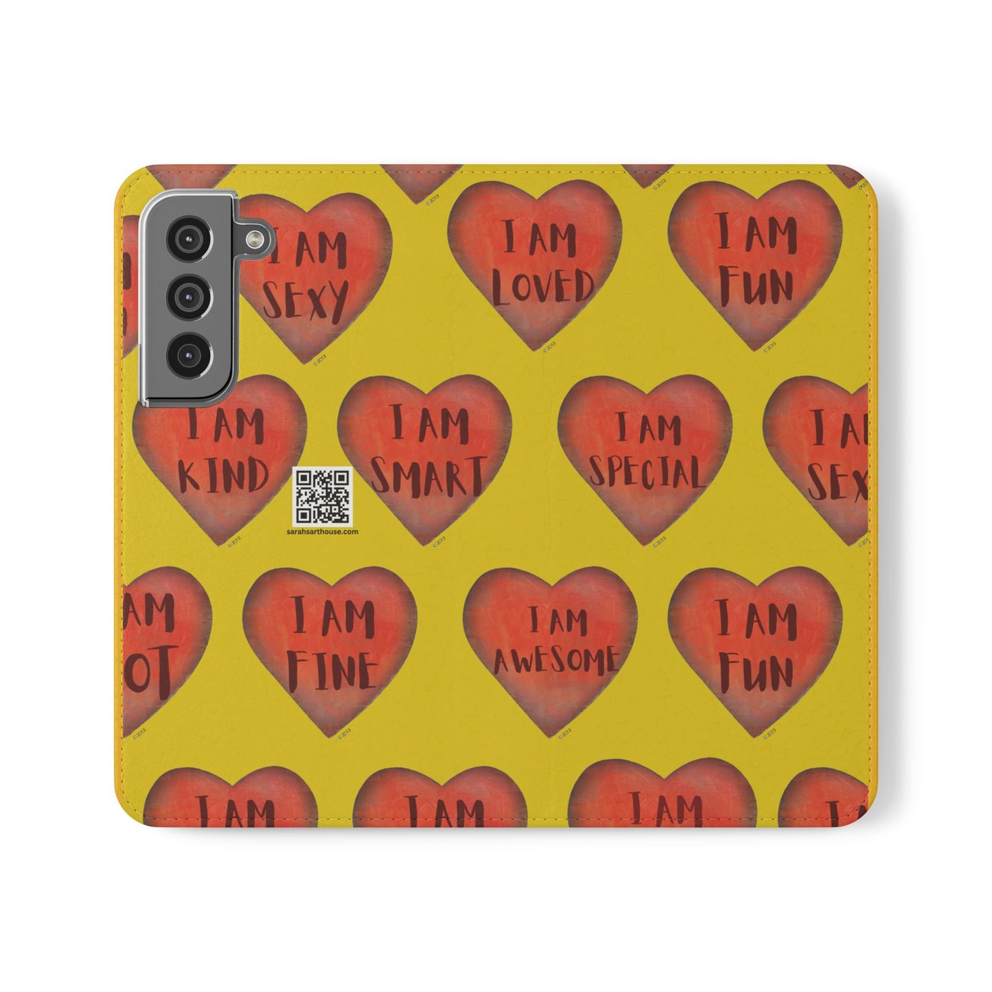 Phone Flip Cases - Wallet Phone case - flip phone case - Heart Phone case - Love Gift - iphone wallet - Samsung Wallet