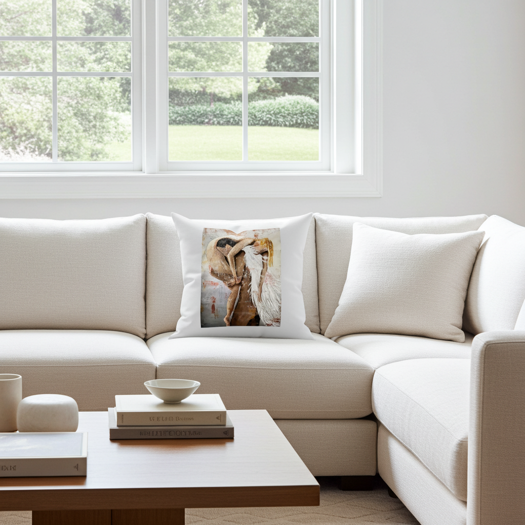 How One “Not for the Ordinary” Cushion, Brings Gallery-Worthy Art into Everyday Living Rooms