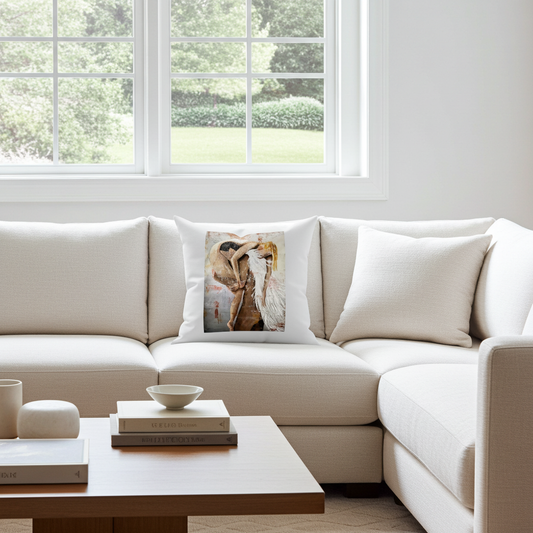 How One “Not for the Ordinary” Cushion, Brings Gallery-Worthy Art into Everyday Living Rooms