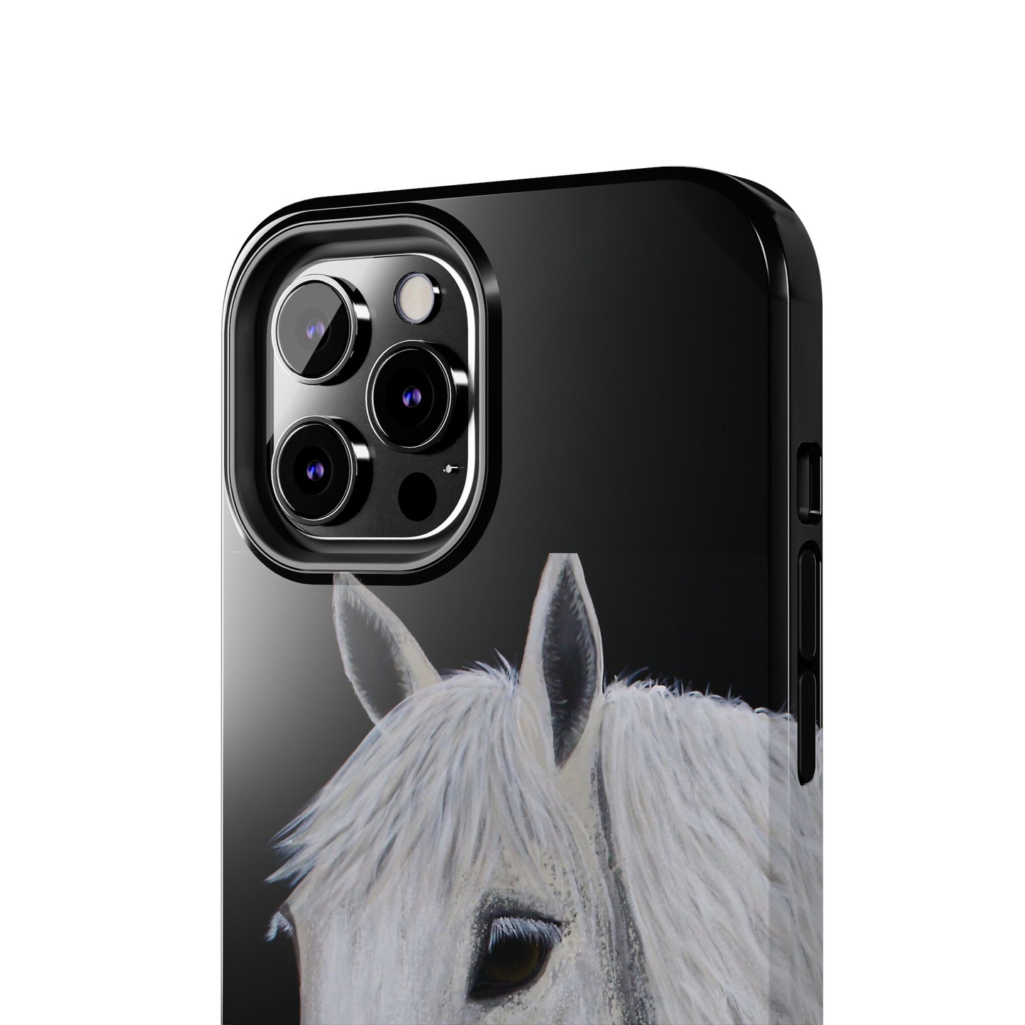 Tough Phone Case - Original art phone case - Slim phone case - Equestrian Art phone case - Ghost Horse Phone case