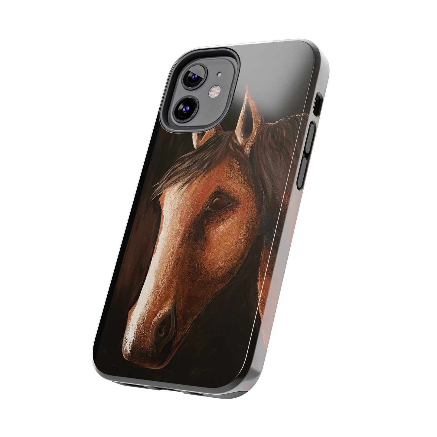 Tough Phone Case - Original art phone case - Slim phone case - Equestrian Art phone case - Spirit