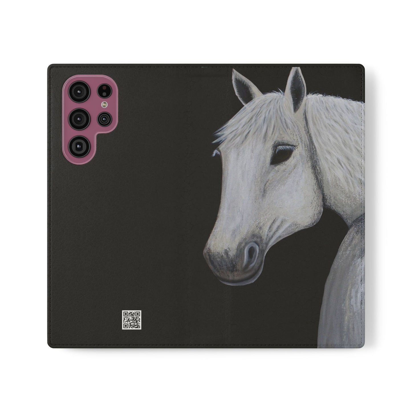 Phone Flip Cases - Equestrian Flip phone case - Horse design phone case - Ghost Wallet phone case