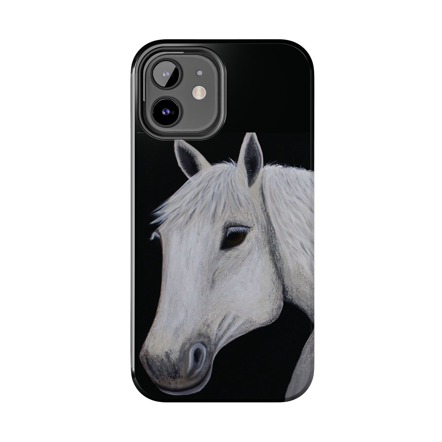 Tough Phone Case - Original art phone case - Slim phone case - Equestrian Art phone case - Ghost Horse Phone case