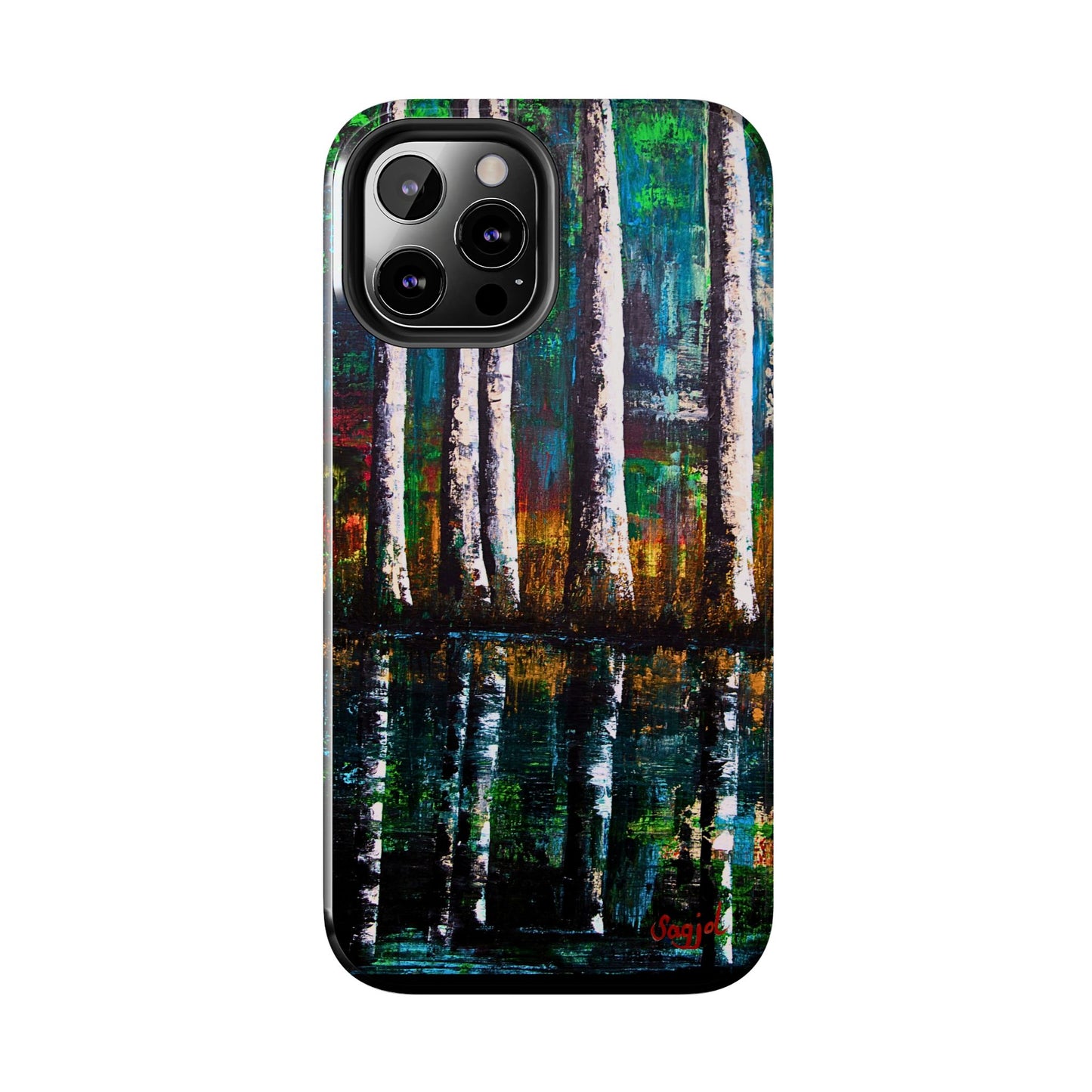 Tough Phone Case - Original art phone case - Slim phone Case - Reflections