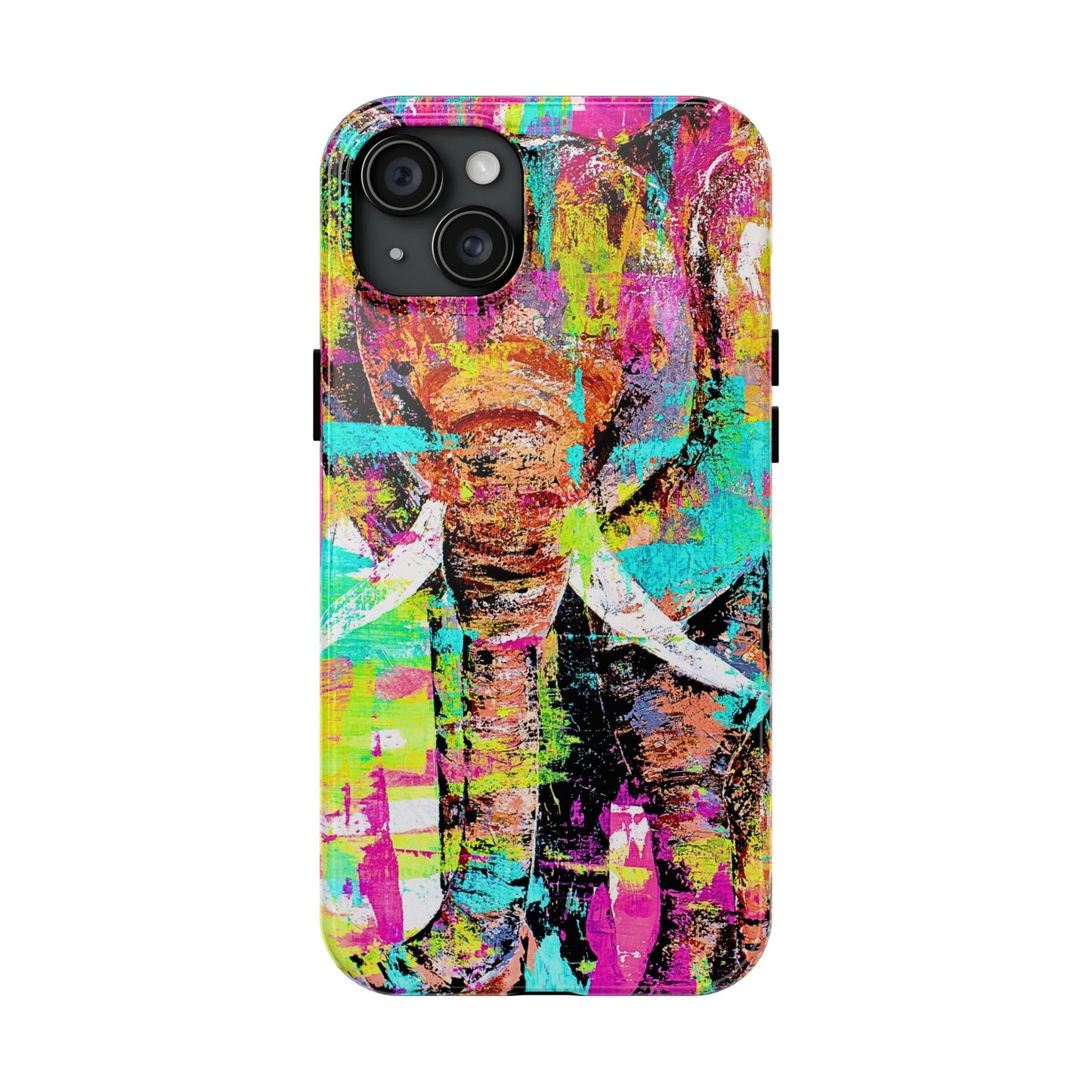 Tough Phone Cases - Original art phone case - Pink phone case - Pure Love