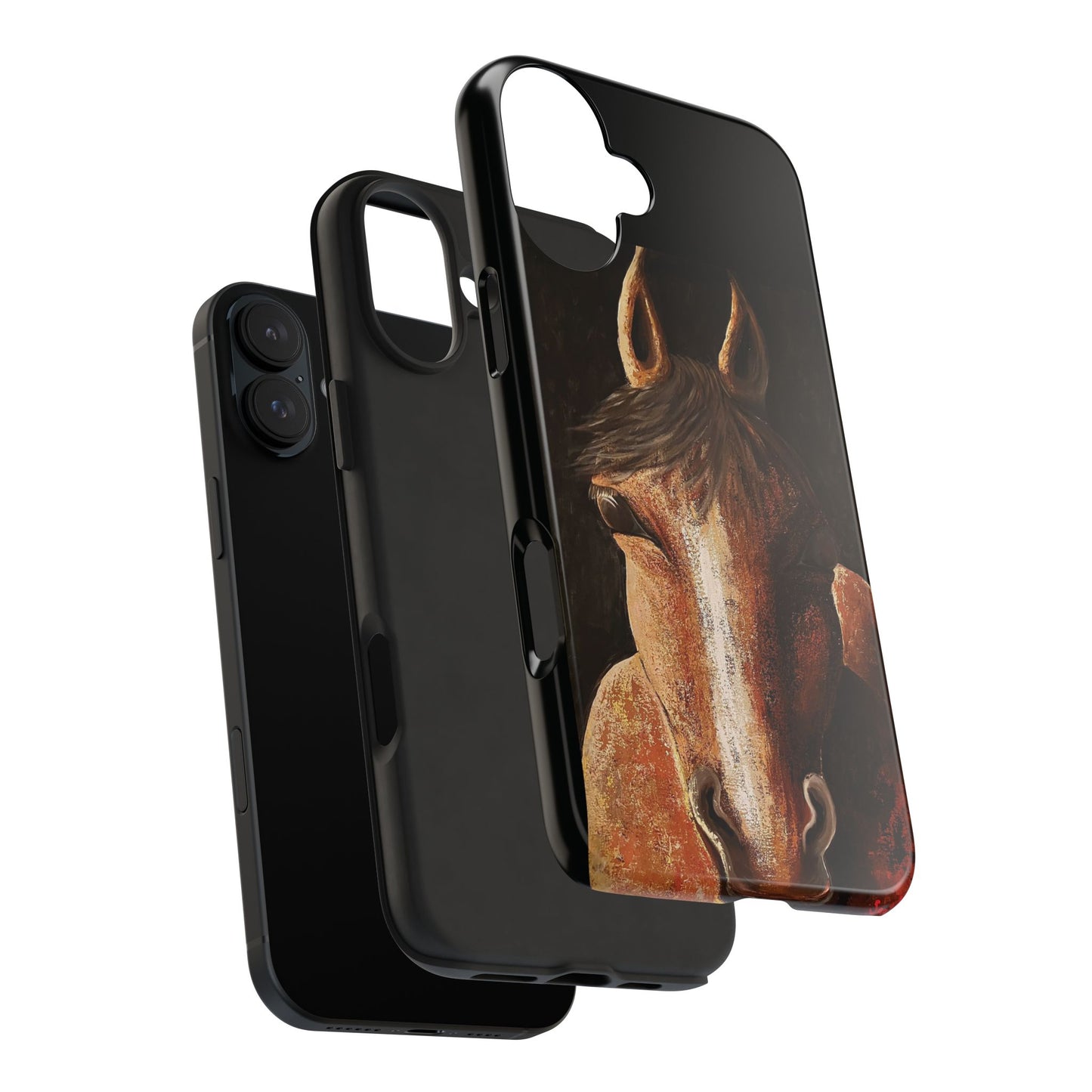 Tough Phone Case - Original art phone case - Equestrian Art phone case - Nigel