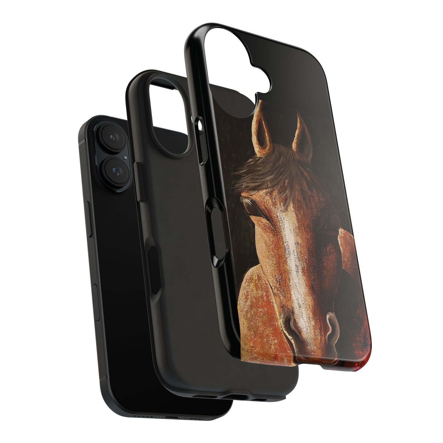 Tough Phone Case - Original art phone case - Equestrian Art phone case - Nigel