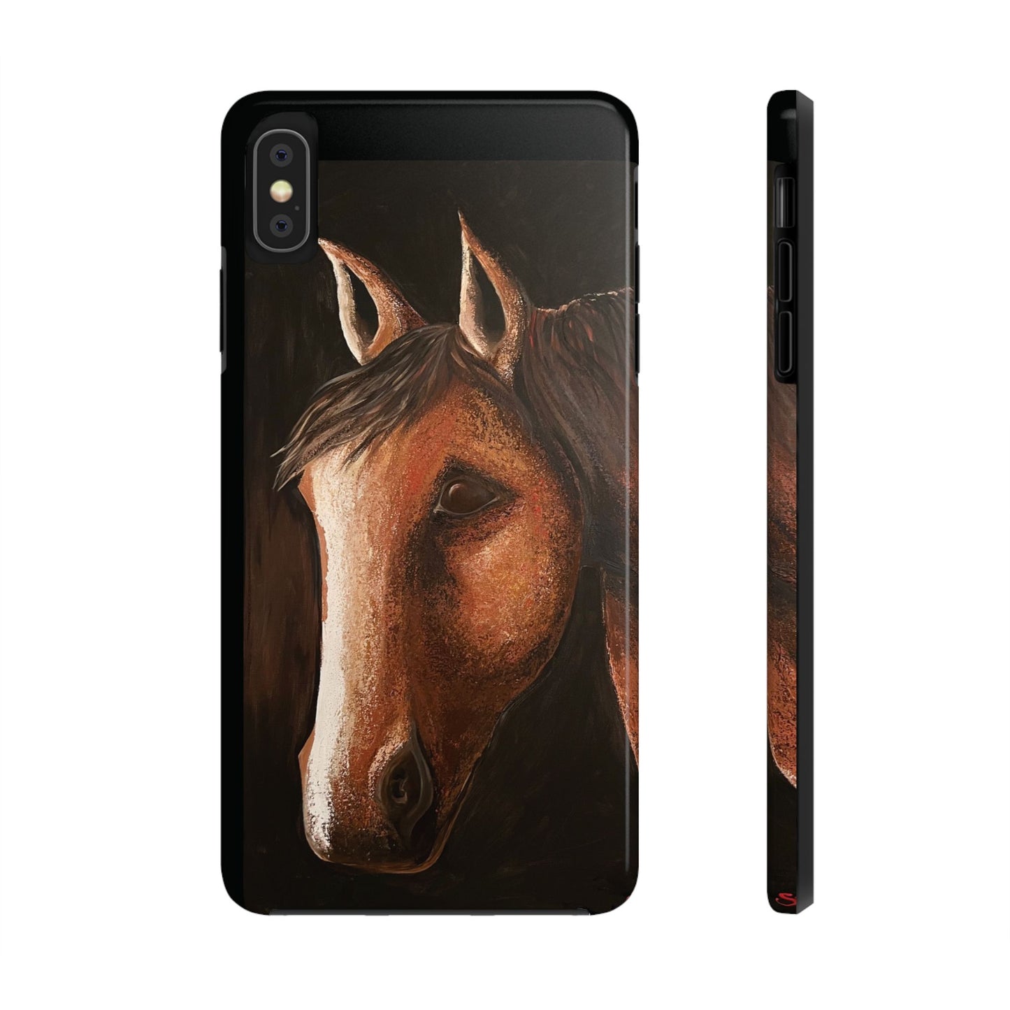 Tough Phone Case - Original art phone case - Slim phone case - Equestrian Art phone case - Spirit