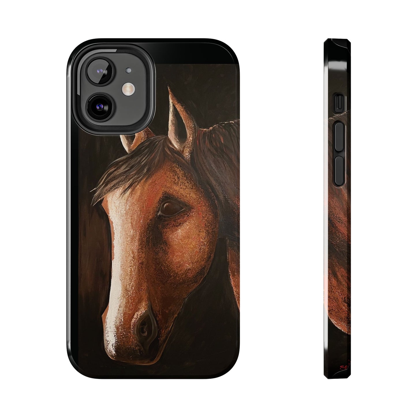 Tough Phone Case - Original art phone case - Slim phone case - Equestrian Art phone case - Spirit