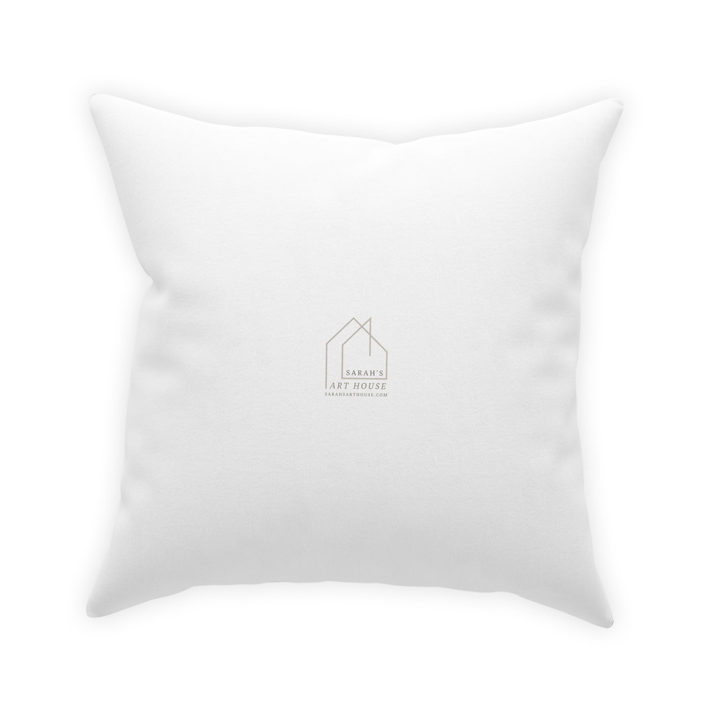 White Throw Pillow - American Heart throw Pillow - Throw Pillow for couch - Red throw Pillow