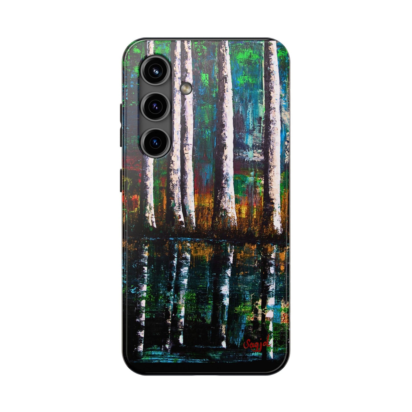 Tough Phone Case - Original art phone case - Slim phone Case - Reflections