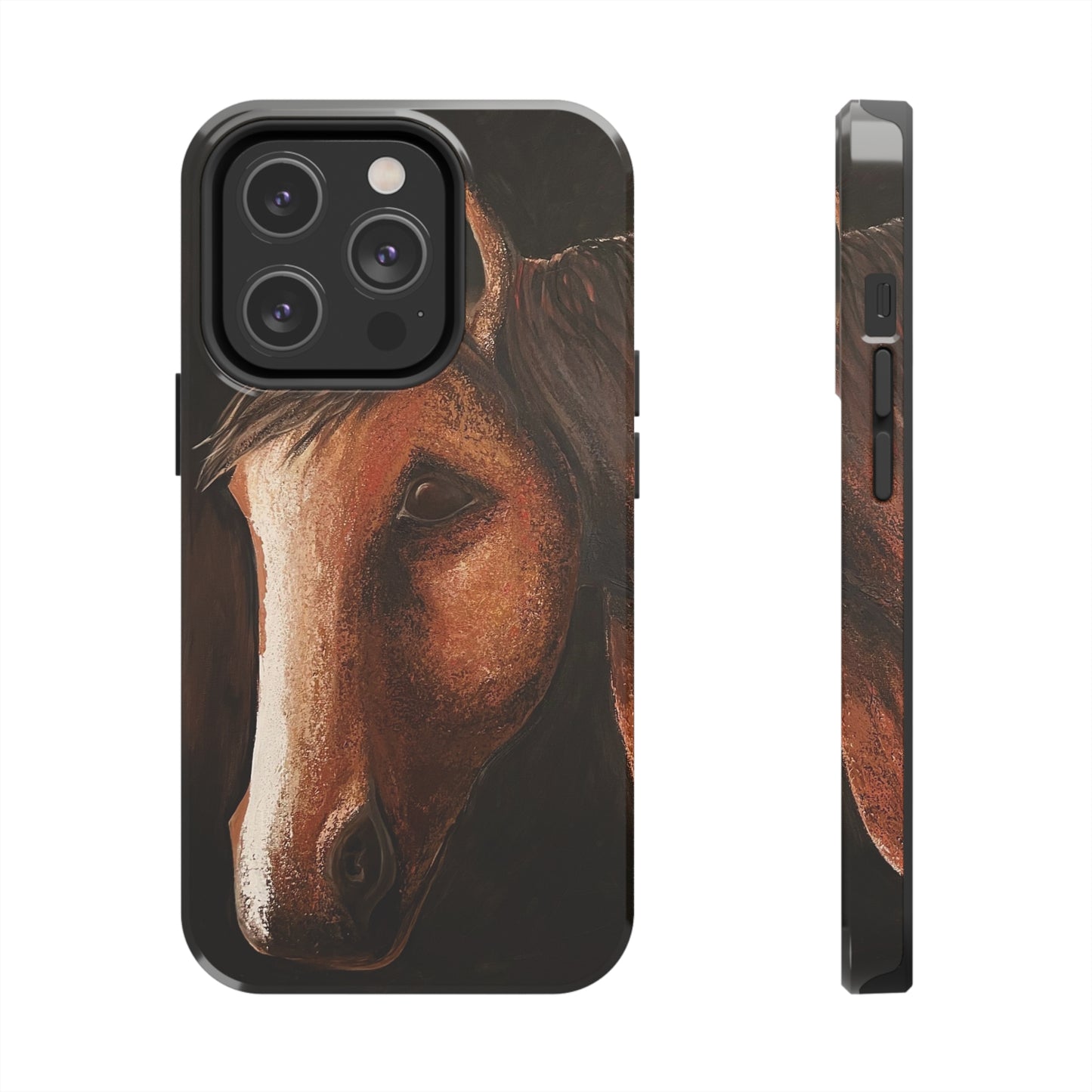 Tough Phone Case - Original art phone case - Slim phone case - Equestrian Art phone case - Spirit