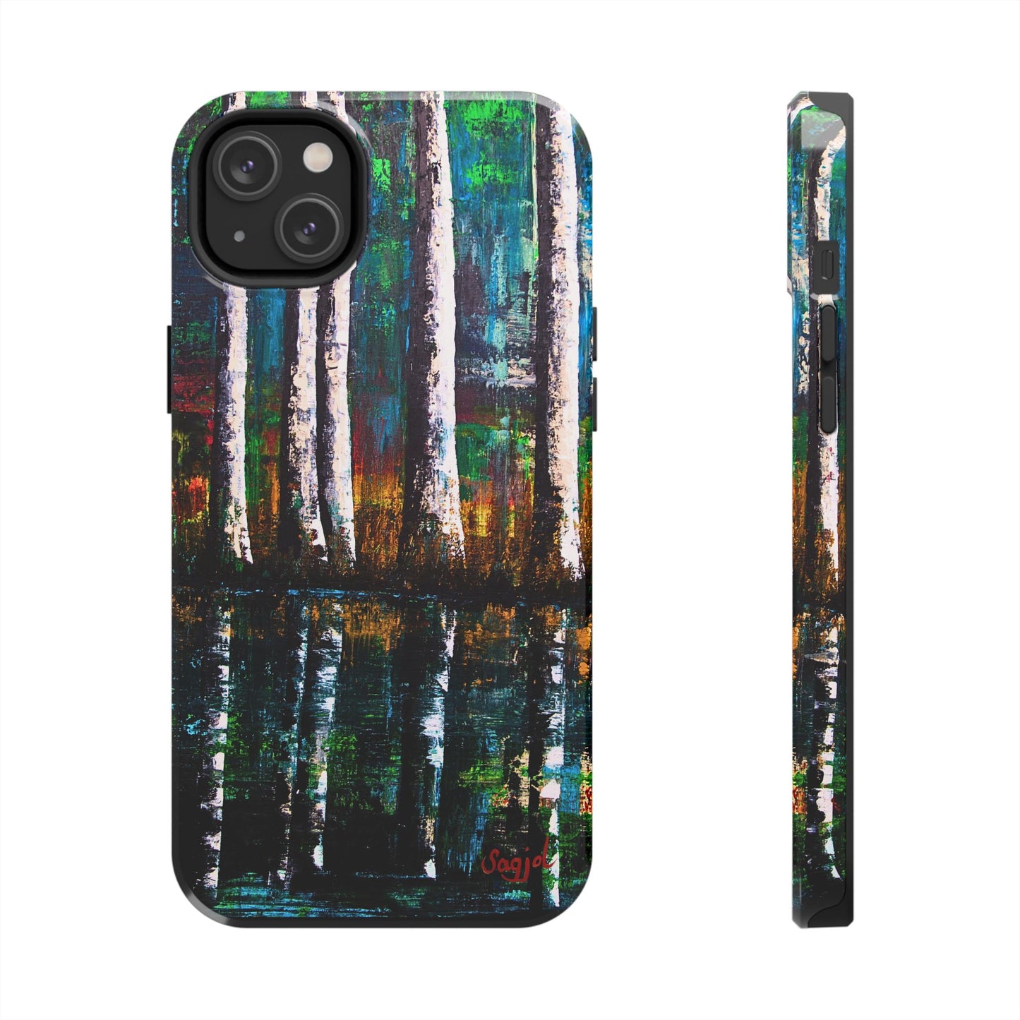 Tough Phone Case - Original art phone case - Slim phone Case - Reflections