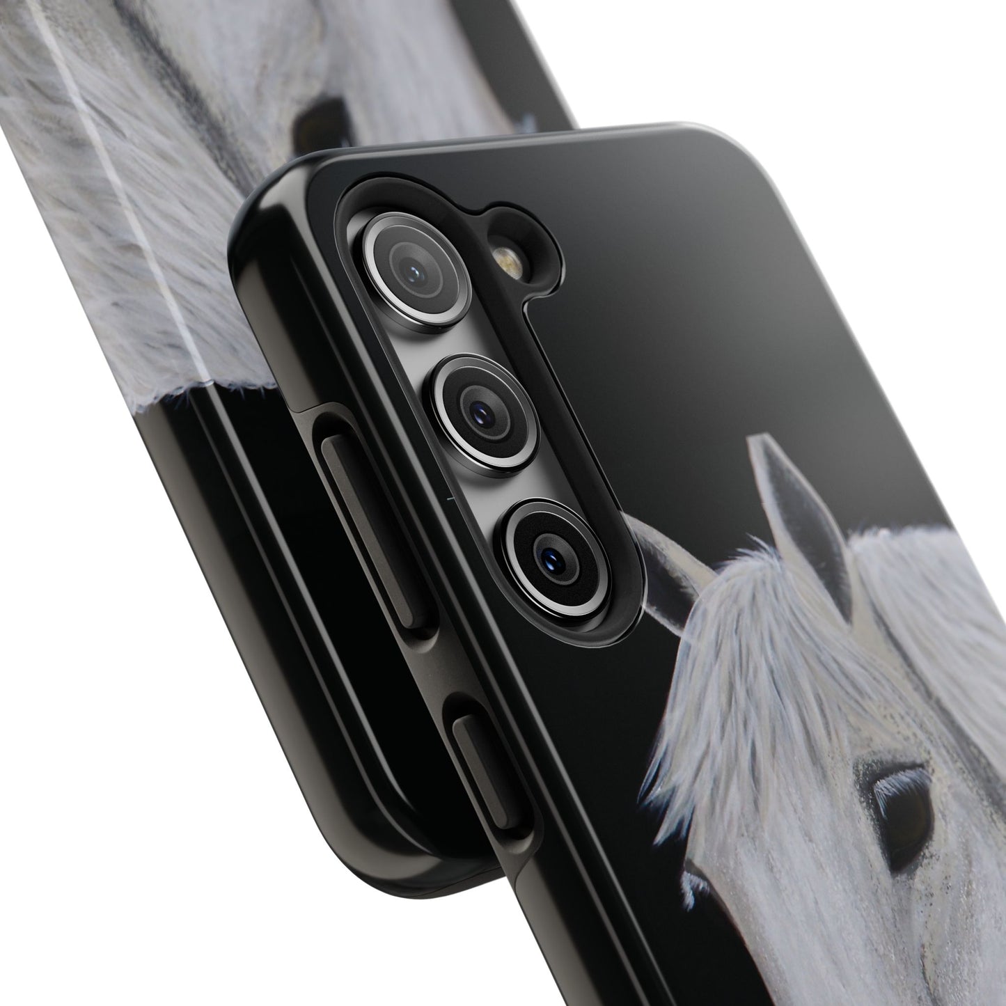 Tough Phone Case - Original art phone case - Slim phone case - Equestrian Art phone case - Ghost Horse Phone case