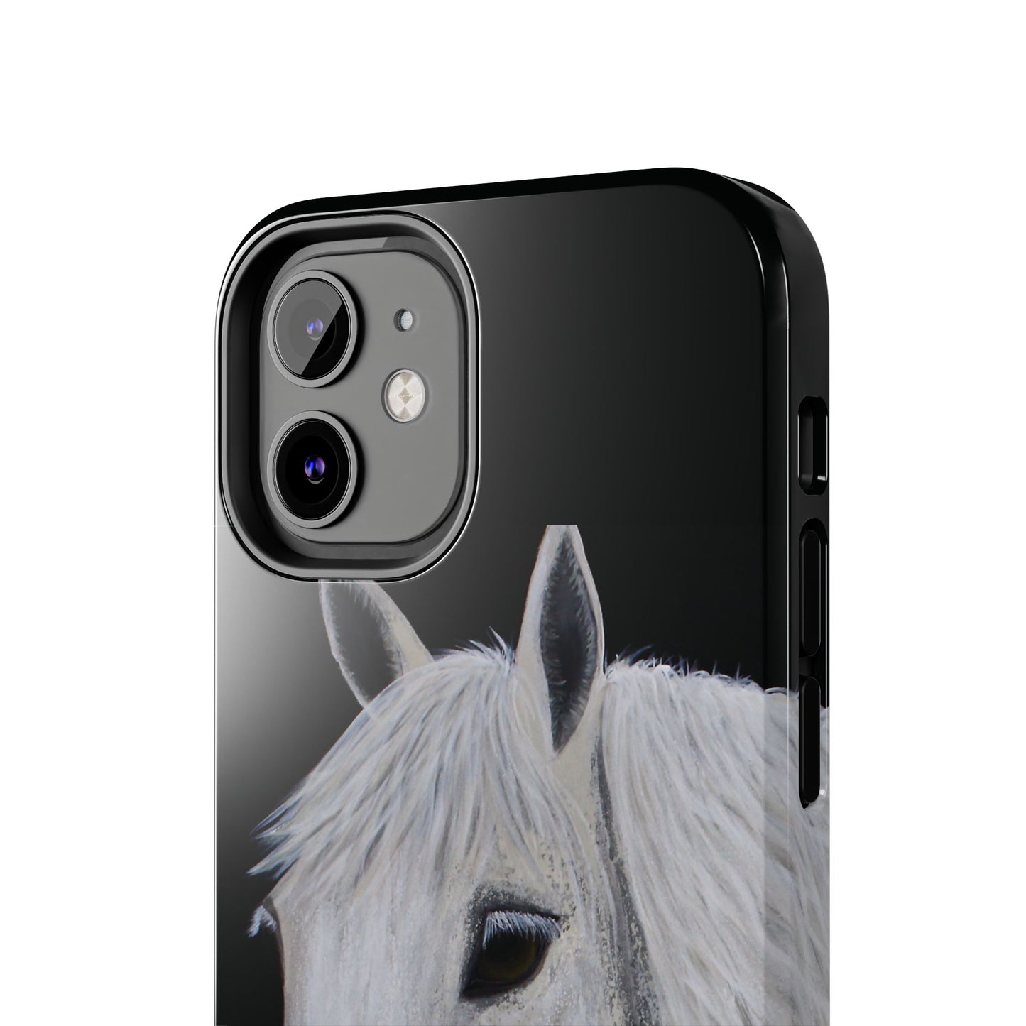 Tough Phone Case - Original art phone case - Slim phone case - Equestrian Art phone case - Ghost Horse Phone case