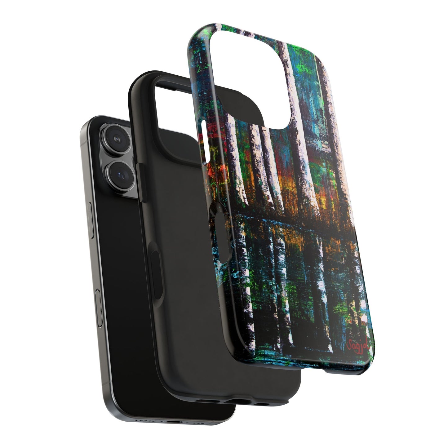 Tough Phone Case - Original art phone case - Slim phone Case - Reflections