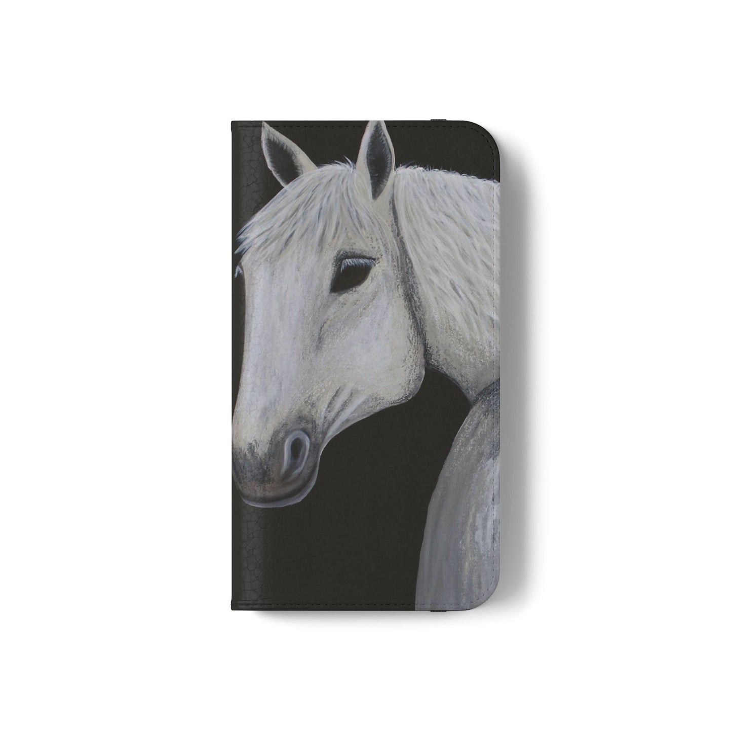 Phone Flip Cases - Equestrian Flip phone case - Horse design phone case - Ghost Wallet phone case