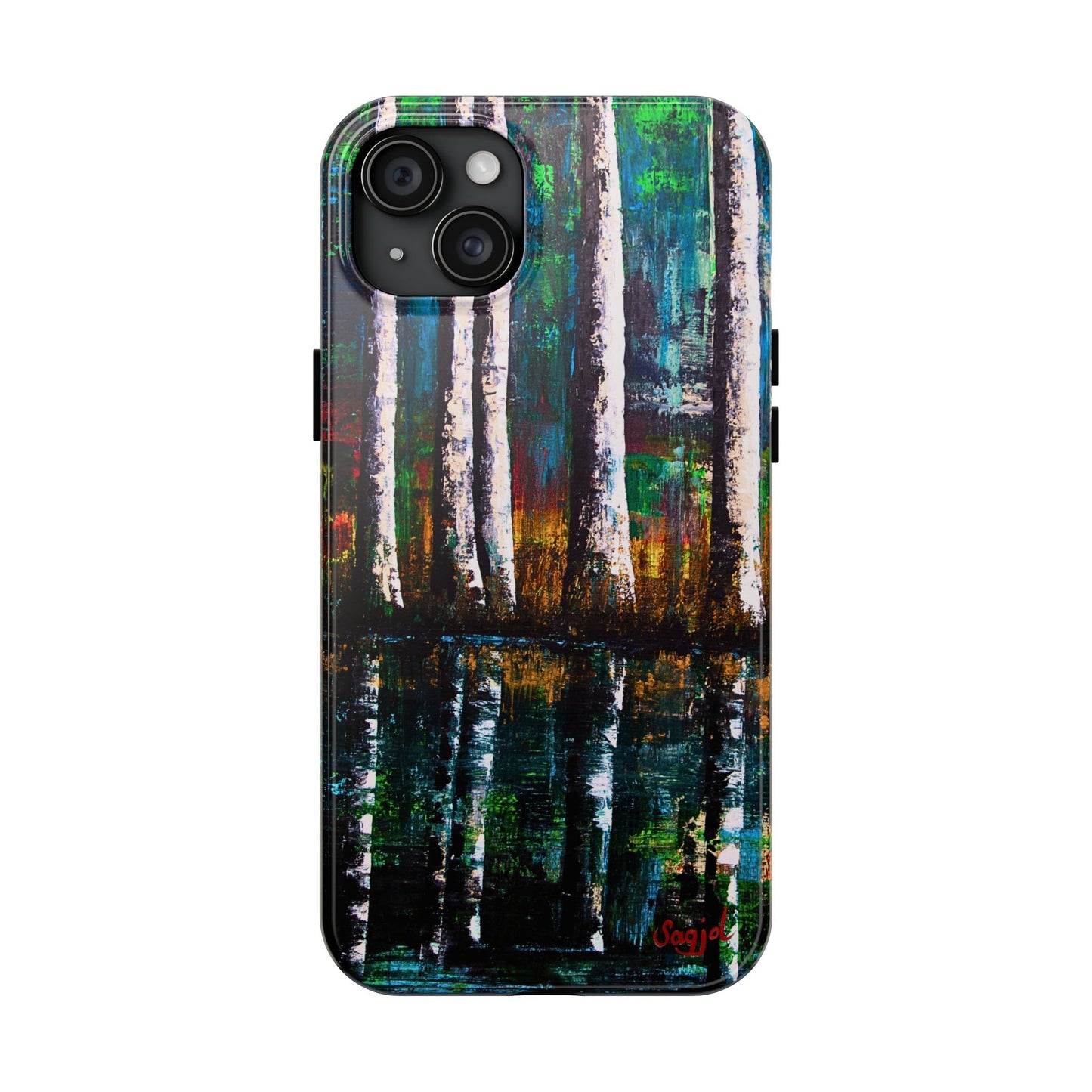 Tough Phone Case - Original art phone case - Slim phone Case - Reflections