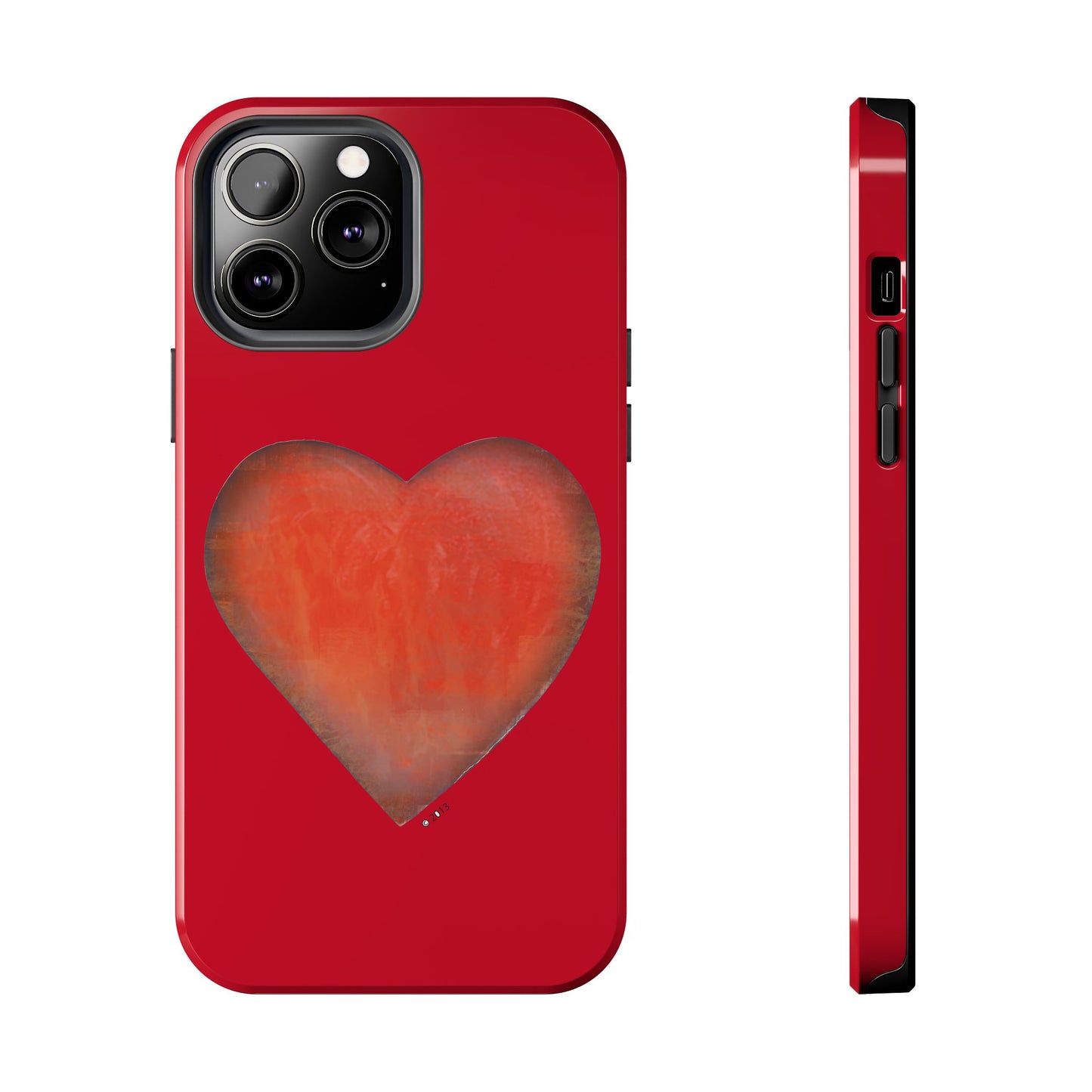 Valentine Phone Case - Red phone case - Tough phone case - Colorful Phone case - iphone case