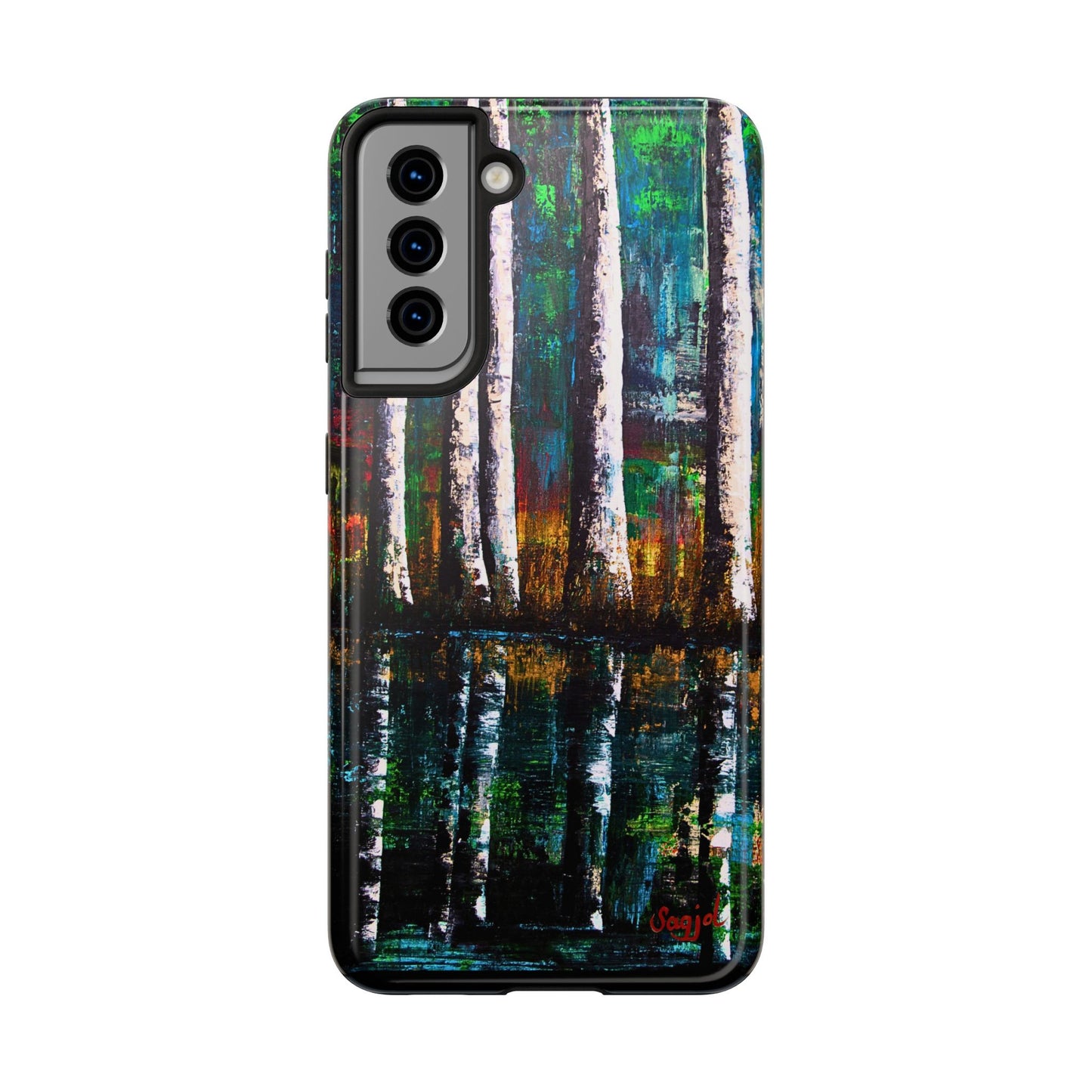 Tough Phone Case - Original art phone case - Slim phone Case - Reflections