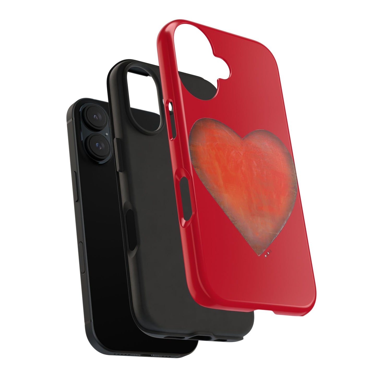 Valentine Phone Case - Red phone case - Tough phone case - Colorful Phone case - iphone case