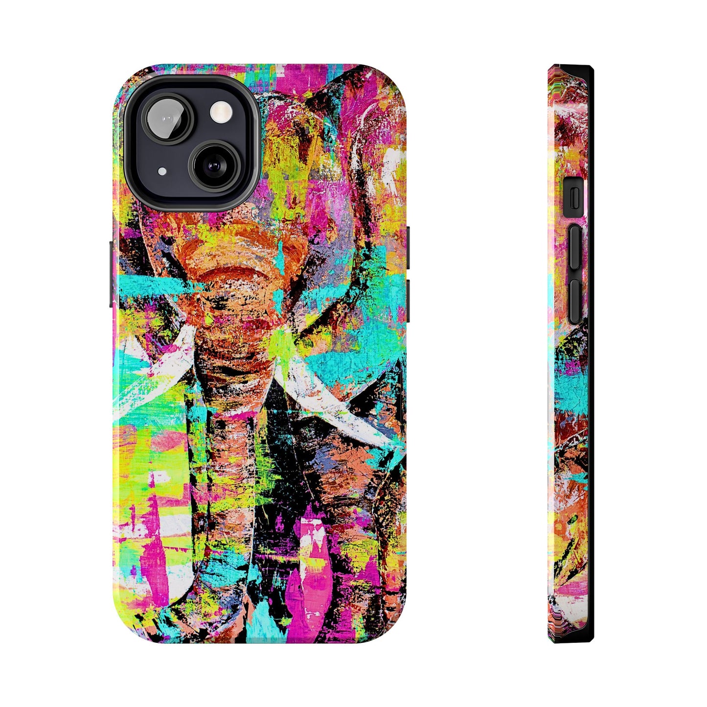 Tough Phone Cases - Original art phone case - Pink phone case - Pure Love