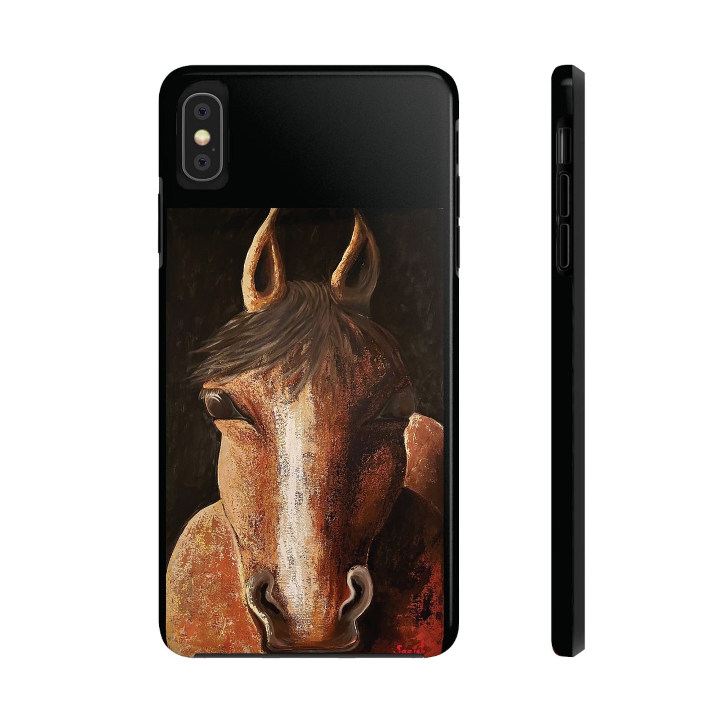 Tough Phone Case - Original art phone case - Equestrian Art phone case - Nigel