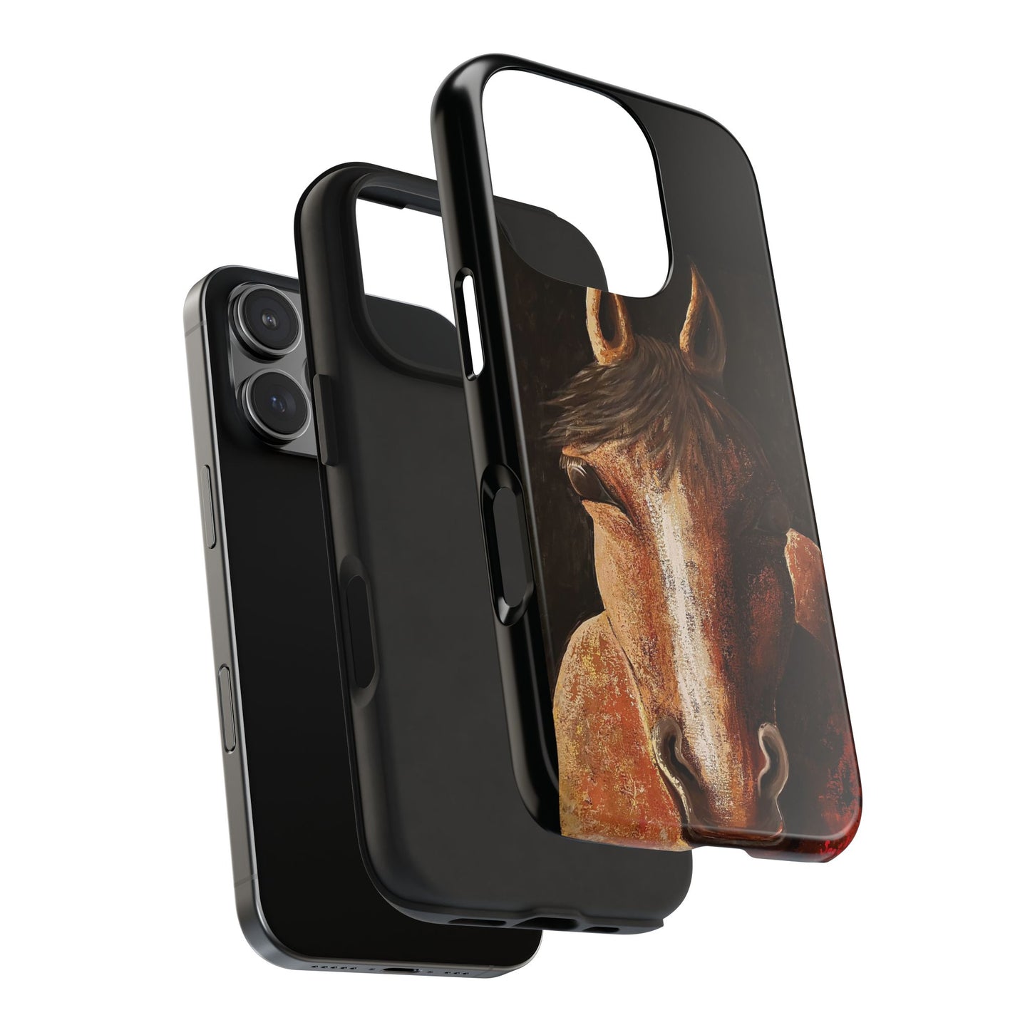 Tough Phone Case - Original art phone case - Equestrian Art phone case - Nigel