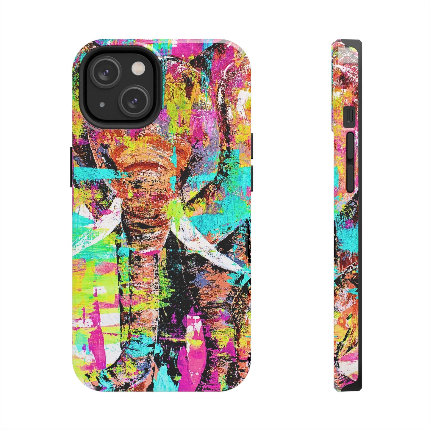 Tough Phone Cases - Original art phone case - Pink phone case - Pure Love