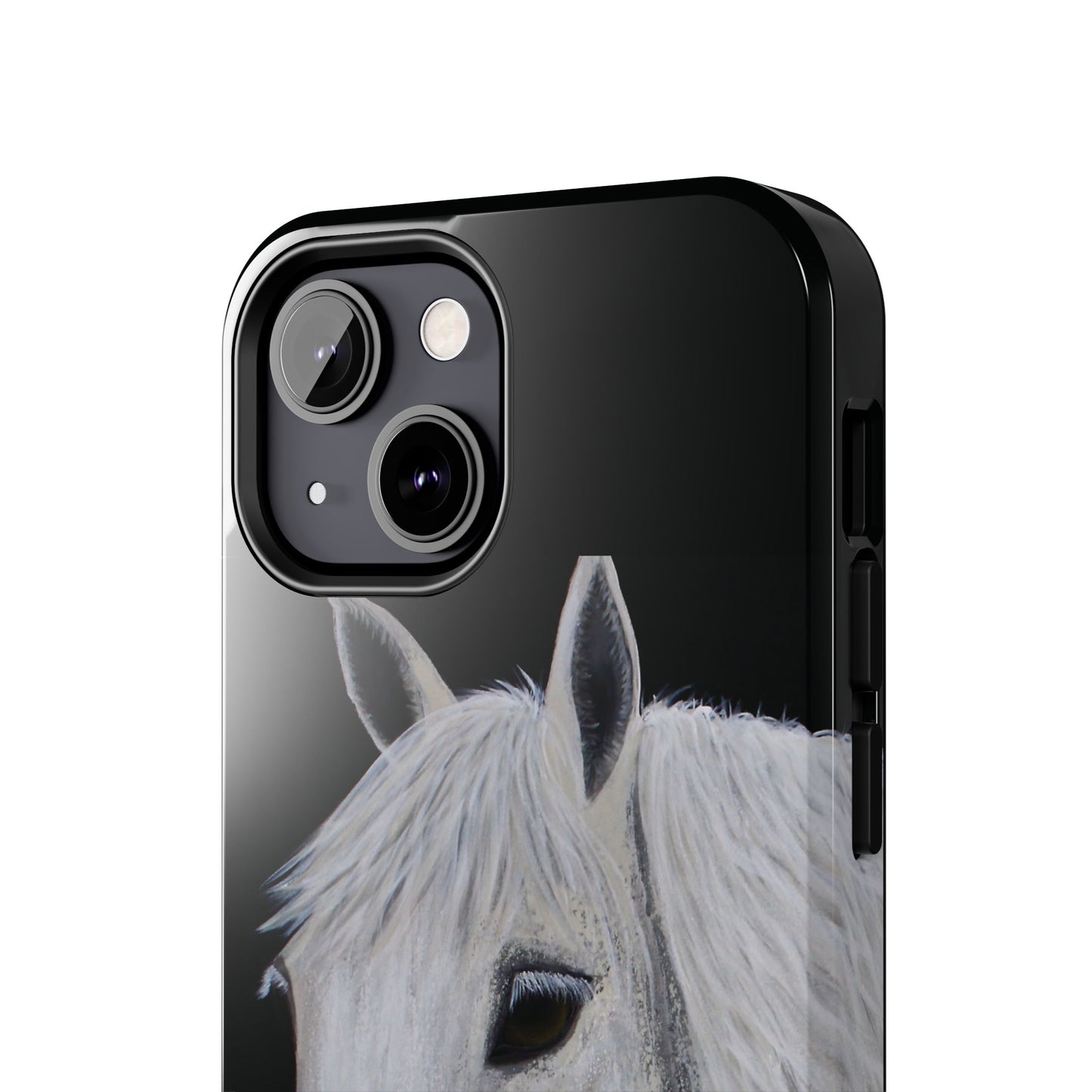 Tough Phone Case - Original art phone case - Slim phone case - Equestrian Art phone case - Ghost Horse Phone case