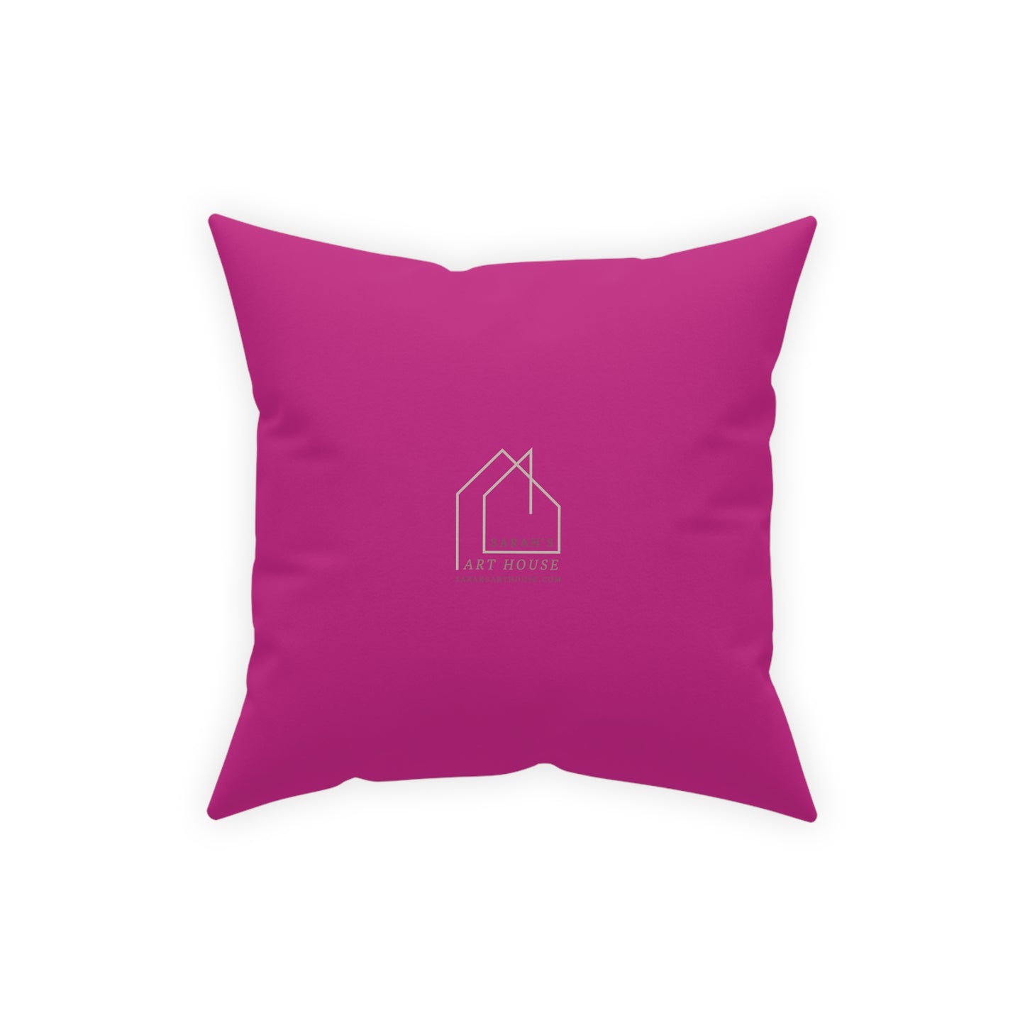Pure Love - Pink Throw Pillow - Elephant art Throw pillow - Decorative Pillow for home