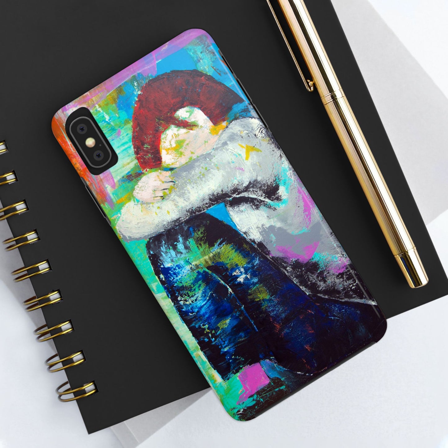 Phone Case - Original art phone case - Tommy - colorful phone case -iphone case